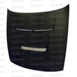 Load image into Gallery viewer, Seibon 89-94 Nissan S13/Silvia (S13) DV Style Carbon Fiber Hood - Main Product View