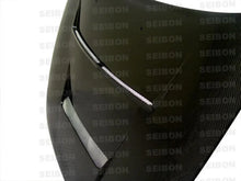 Load image into Gallery viewer, Seibon 89-94 Nissan S13/Silvia (S13) DV Style Carbon Fiber Hood - Side View