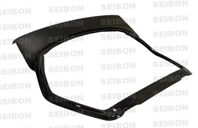 Seibon 90-93 Acura Integra 2dr OEM Carbon Fiber Trunk Lid - Side View