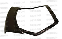 Load image into Gallery viewer, Seibon 90-93 Acura Integra 2dr OEM Carbon Fiber Trunk Lid - Detail View