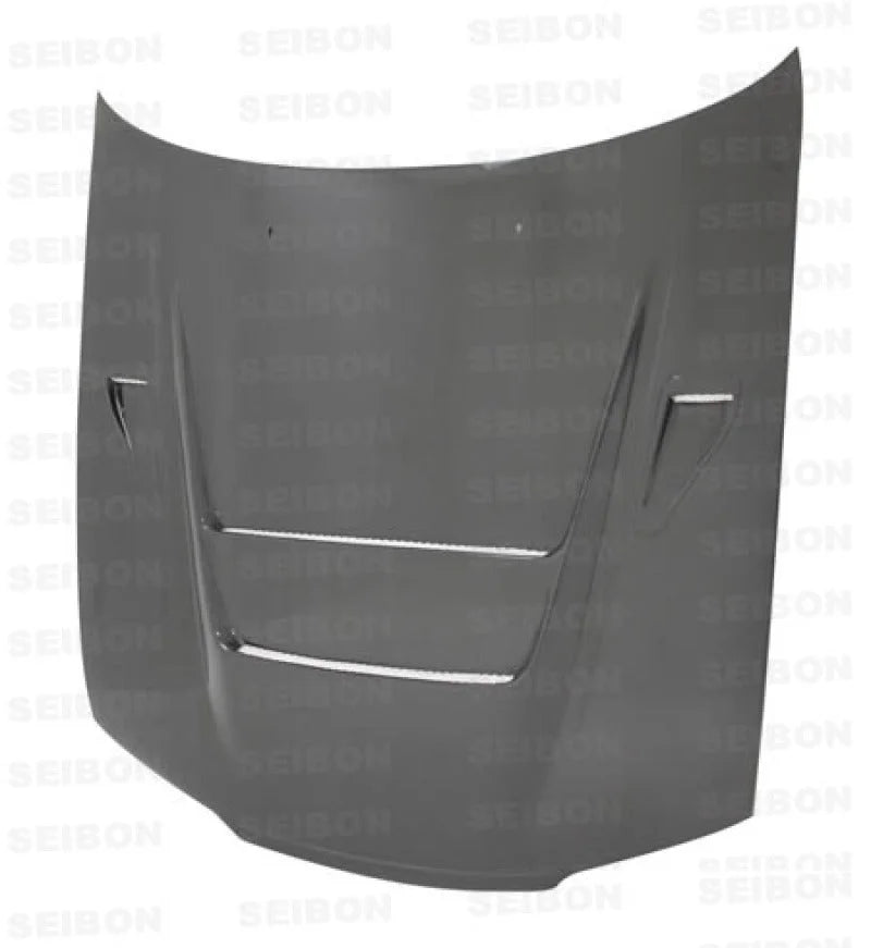 Seibon 90-94 Nissan Skyline R32 (BNR32)  DVII Carbon Fiber Hood - Side View