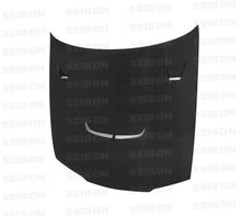 Load image into Gallery viewer, Seibon 90-94 Nissan Skyline R32 (BNR32) JU style Carbon Fiber Hood - Main Product View