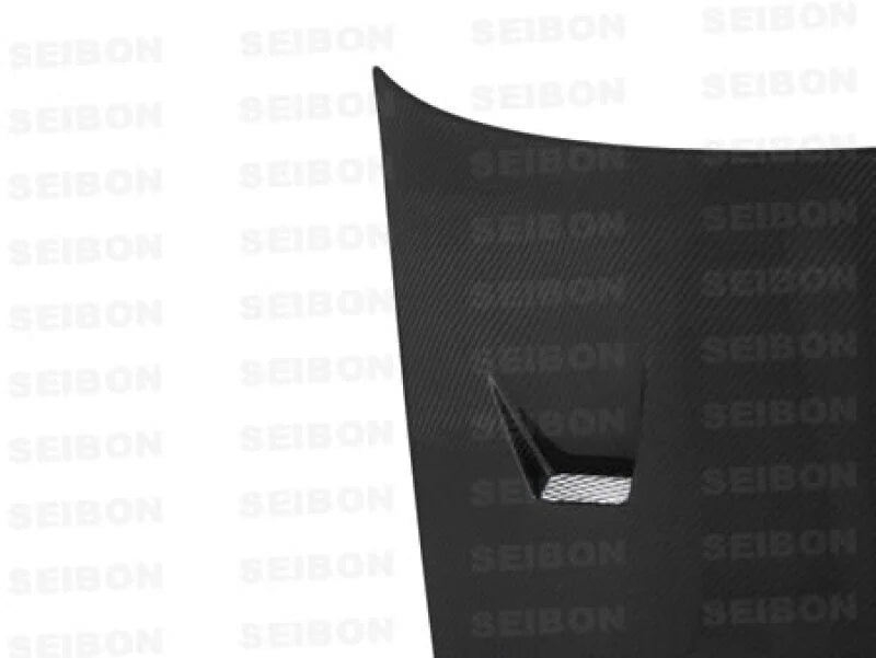 Seibon 90-94 Nissan Skyline R32 (BNR32) JU style Carbon Fiber Hood - Detail View