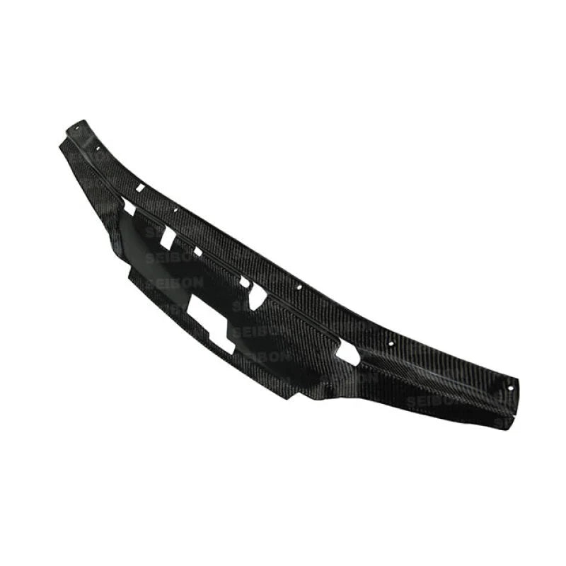 Seibon 90-94 Nissan Skyline R32 OEM Carbon Fiber Cooling Plate - Side View