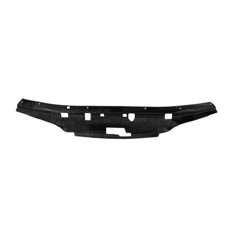 Seibon 90-94 Nissan Skyline R32 OEM Carbon Fiber Cooling Plate - Detail View