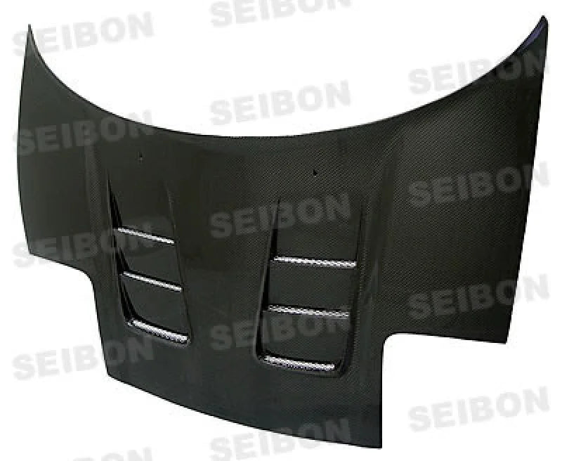 Seibon 92-01 Acura NSX CW-style Carbon Fiber Hood - Back View
