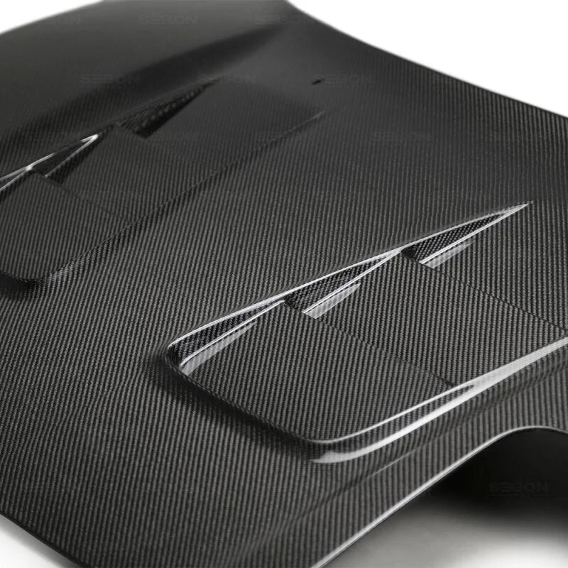 Seibon 92-01 Acura NSX CW-style Carbon Fiber Hood - Additional View 6