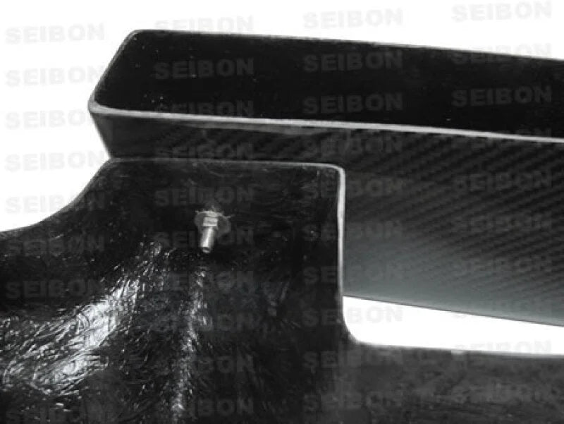 Seibon 92-01 Acura NSX TB Style Carbon FIber Rear Lip - Back View