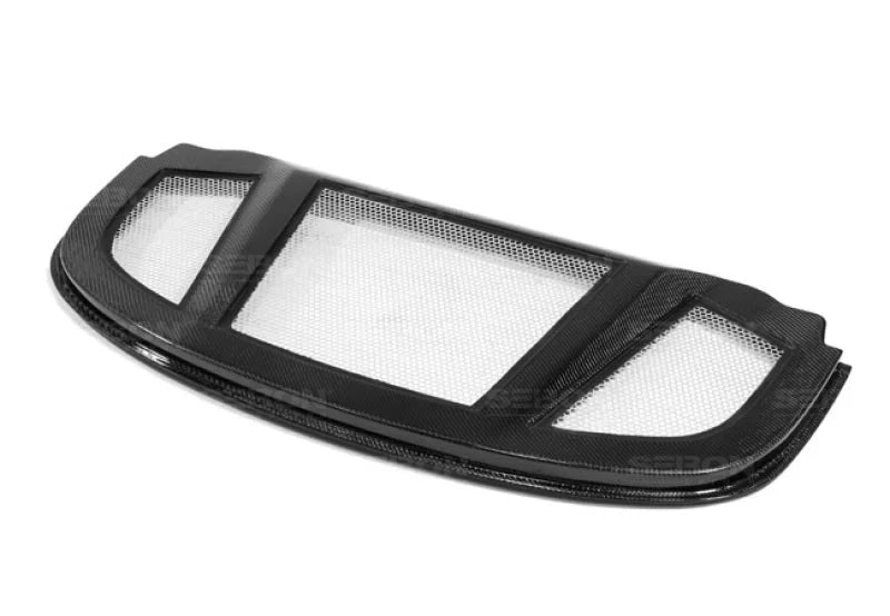 Seibon 92-06 Acura NSX OEM-Style Carbon Fiber Engine Cover - Side View