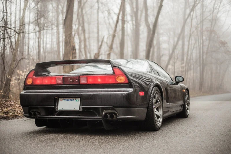 Seibon 92-06 Acura NSX TR Style Carbon Fiber Rear Spoiler - Back View