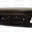 Load image into Gallery viewer, Seibon 92-95 Honda Civic 2 door OEM Carbon Fiber Trunk Lid - Side View
