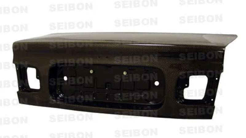 Seibon 92-95 Honda Civic 2 door OEM Carbon Fiber Trunk Lid - Side View