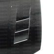 Load image into Gallery viewer, Seibon 92-95 Honda Civic 2DR/3DR TS-Style Carbon Fiber Hood - Main Product View