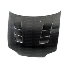 Load image into Gallery viewer, Seibon 92-95 Honda Civic 2DR/3DR TS-Style Carbon Fiber Hood - Additional View 5