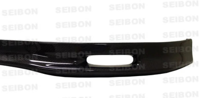 Seibon 92-95 Honda Civic 2dr/HB SP Carbon Fiber Front Lip - Detail View