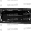 Load image into Gallery viewer, Seibon 92-95 Honda Civic HB OEM Carbon Fiber Trunk Lid - Back View