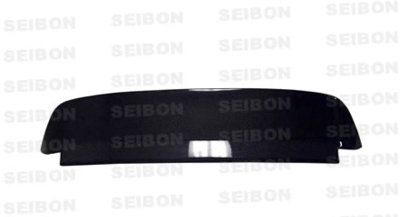 Seibon 92-95 Honda Civic HB SP Carbon Fiber Rear Spoiler w/LED - Side View