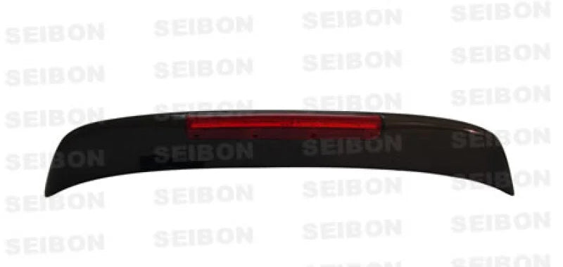 Seibon 92-95 Honda Civic HB SP Carbon Fiber Rear Spoiler w/LED - Additional View 5