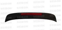 Load image into Gallery viewer, Seibon 92-95 Honda Civic HB SP Carbon Fiber Rear Spoiler w/LED - Additional View 5