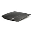 Load image into Gallery viewer, Seibon 92-98 BMW 3 Series 2dr (E36) (Exc 318) OEM Carbon Fiber Hood - Installation View