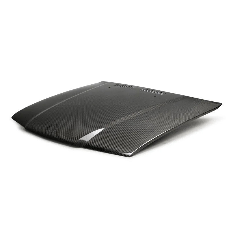 Seibon 92-98 BMW 3 Series 2dr (E36) (Exc 318) OEM Carbon Fiber Hood - Installation View