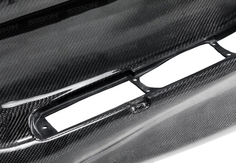 Seibon 93-02 Mazda RX-7 Carbon Fiber Door Panels (Pair) - Side View