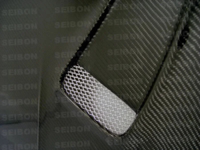 Seibon 93-02 Mazda RX7 FD3S KS Carbon Fiber Hood - Side View