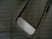 Load image into Gallery viewer, Seibon 93-02 Mazda RX7 FD3S KS Carbon Fiber Hood - Side View