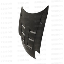 Load image into Gallery viewer, Seibon 93-02 Mazda RX7 FD3S TS Style Carbon Fiber Hood - Main Product View