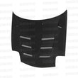 Load image into Gallery viewer, Seibon 93-02 Mazda RX7 FD3S TS Style Carbon Fiber Hood - Side View