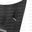 Load image into Gallery viewer, Seibon 93-02 Mazda RX7 FD3S TS Style Carbon Fiber Hood - Detail View