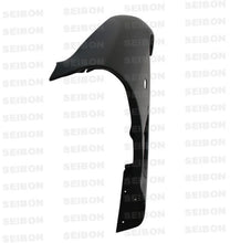 Load image into Gallery viewer, Seibon 93-96 Mazda RX-7 10mm Wider Carbon Fiber Fenders - Side View