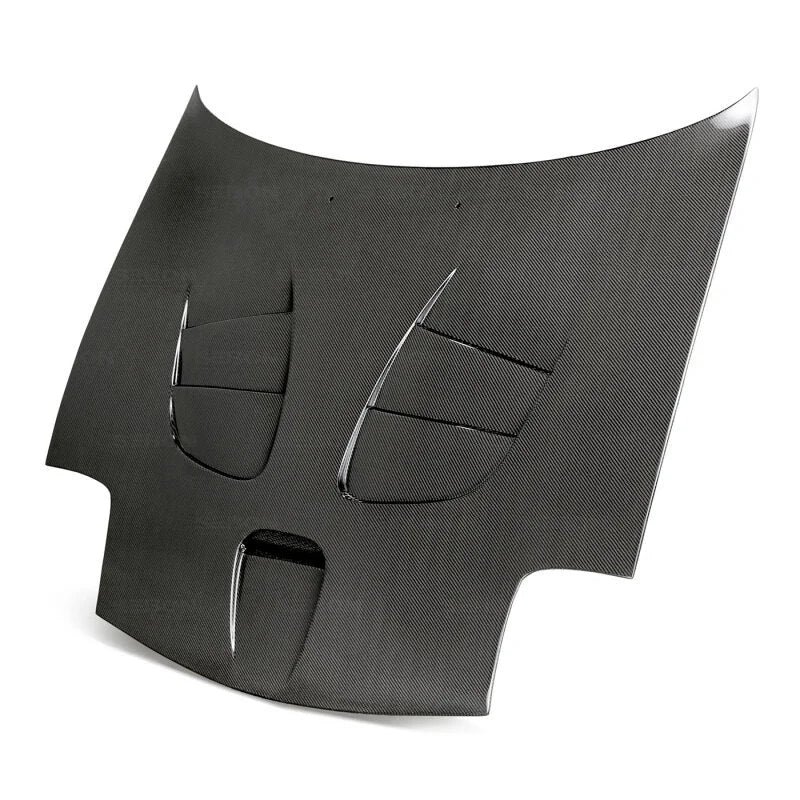 Seibon 93-96 Mazda RX-7 ST Carbon Fiber Hood - Main Product View