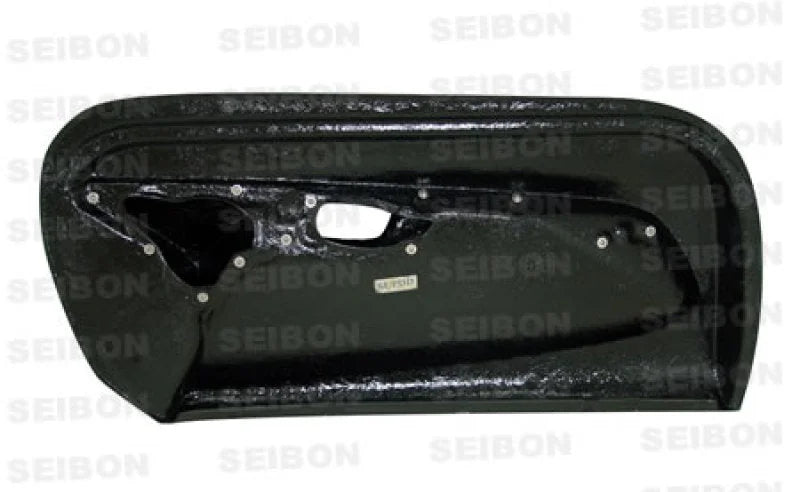 Seibon 93-98 Toyota Supra Carbon Fiber Door Panels (Pair) - Back View