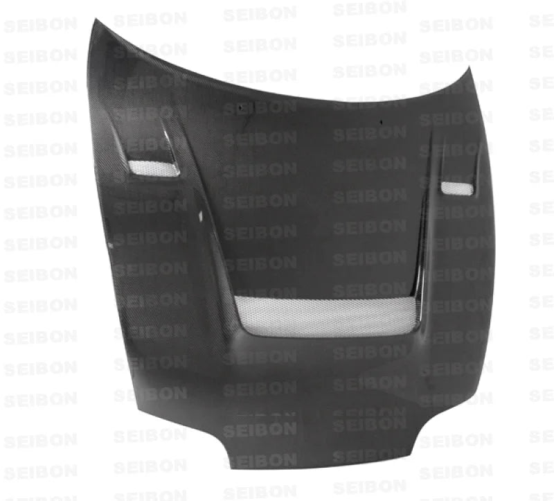 Seibon 93-98 Toyota Supra (JZA80L) KB-Style Carbon Fiber Hood - Main Product View