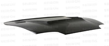 Load image into Gallery viewer, Seibon 93-98 Toyota Supra (JZA80L) KB-Style Carbon Fiber Hood - Side View