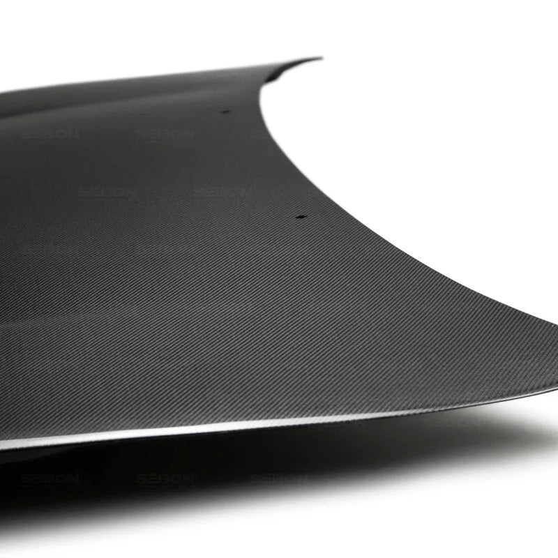 Seibon 93-98 Toyota Supra (JZA80L) TR Style Carbon Fiber Hood - Additional View 6