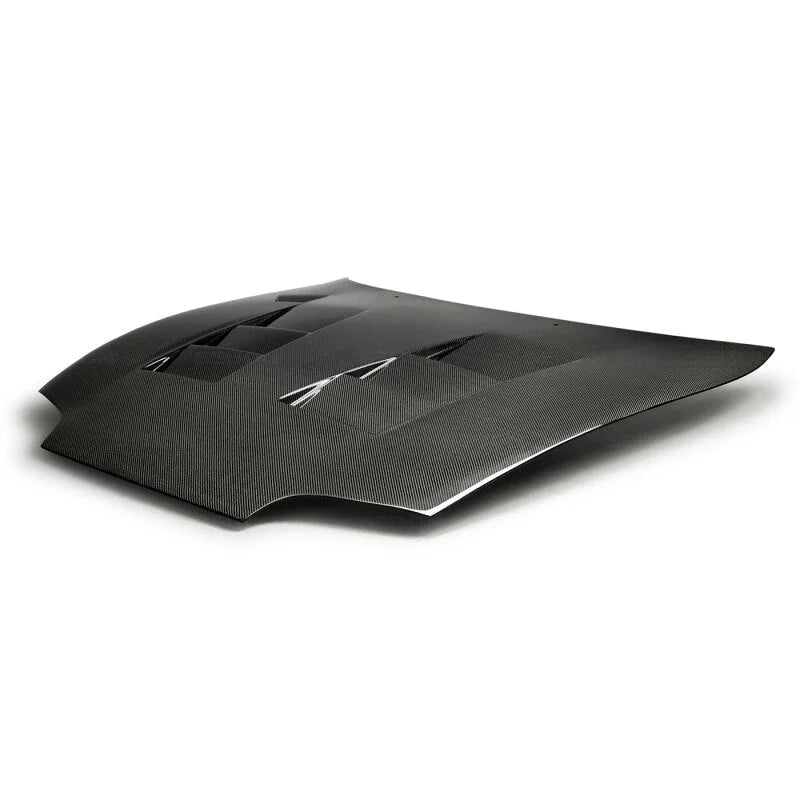Seibon 93-98 Toyota Supra (JZA80L) TS Style Carbon Fiber Hood - Additional View 7