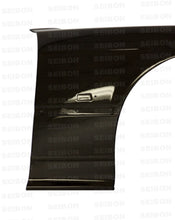 Load image into Gallery viewer, Seibon 93-98 Toyota Supra OEM-Style Carbon Fiber Fenders (Pair) - Installation View