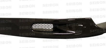 Load image into Gallery viewer, Seibon 93-98 Toyota Supra TJ-Style Carbon Fiber Front Lip - Side View