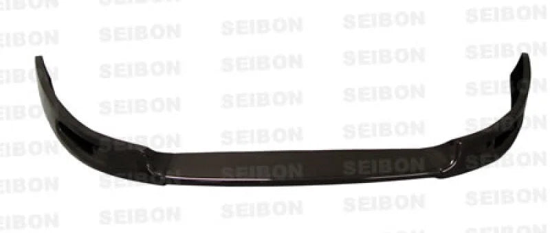 Seibon 93-98 Toyota Supra TJ-Style Carbon Fiber Front Lip - Detail View