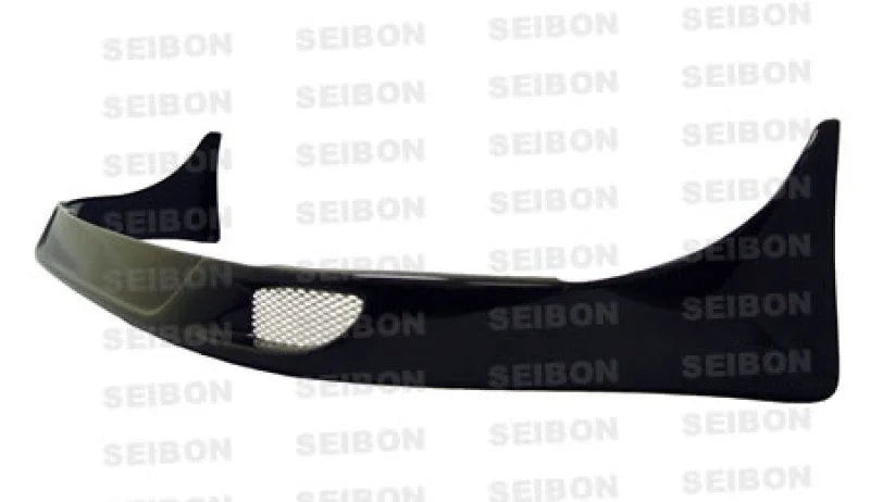 Seibon 93-98 Toyota Supra TS Carbon Fiber Front Lip - Side View