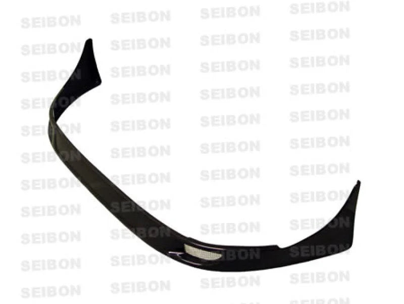 Seibon 93-98 Toyota Supra TS Carbon Fiber Front Lip - Back View