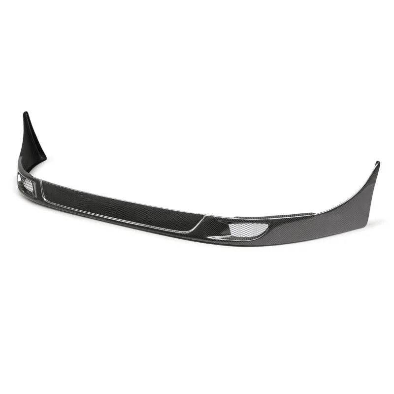 Seibon 93-98 Toyota Supra TS Carbon Fiber Front Lip - Installation View