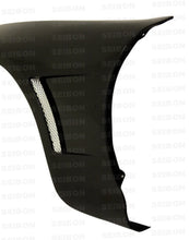 Load image into Gallery viewer, Seibon 93-98 Toyota Supra TV-Style Carbon Fiber Fenders (Pair) - Side View