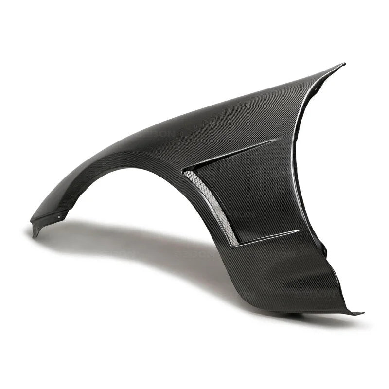 Seibon 93-98 Toyota Supra TV-Style Carbon Fiber Fenders (Pair) - Additional View 7