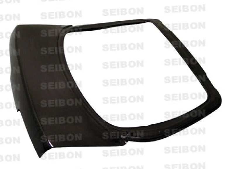 Seibon 94-01 Acura Integra 2 dr OEM Style Carbon Fiber Trunk/Hatch - Detail View