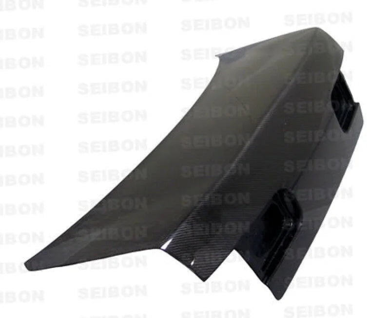 Seibon 94-01 Integra 4 dr OEM Carbon Fiber Trunk Lid - Side View