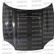 Load image into Gallery viewer, Seibon 94-98 Mitsubishi 3000GT DVII Carbon Fiber Hood - Side View