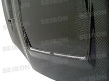 Load image into Gallery viewer, Seibon 94-98 Mitsubishi 3000GT DVII Carbon Fiber Hood - Back View